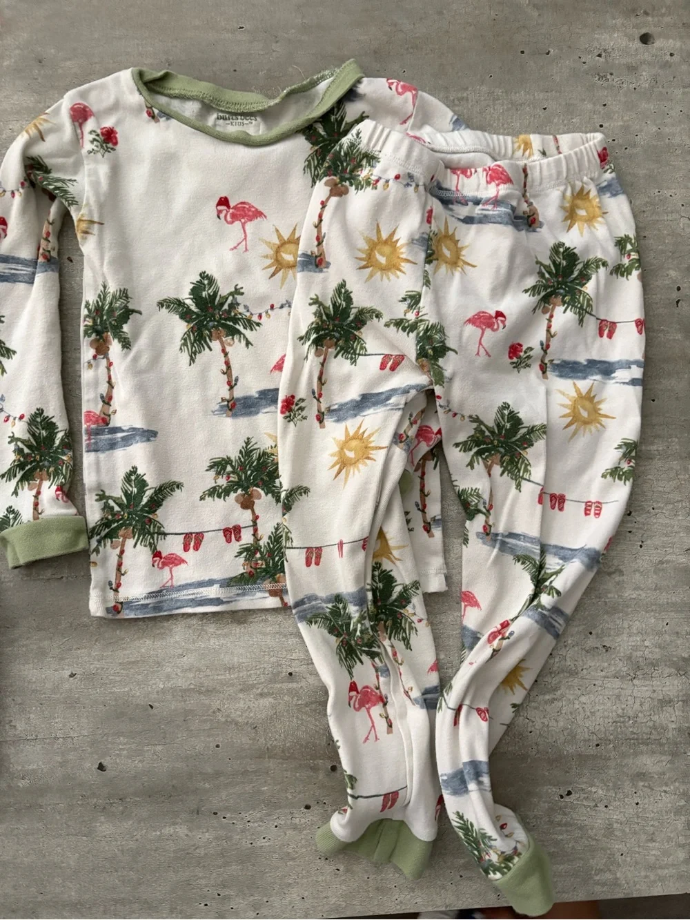 4T Holiday Pajama Bundle Honest Baby & Burt’s Bees Baby Organic Cotton Christmas